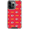 NFL Kansas City Chiefs Blitz Series iPhone 13 Pro Clear Case