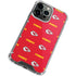 NFL Kansas City Chiefs Blitz Series iPhone 13 Pro Clear Case