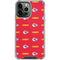 NFL Kansas City Chiefs Blitz Series iPhone 13 Pro Max Clear Case
