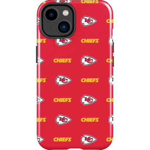 NFL Kansas City Chiefs Blitz Series iPhone 14 Plus Impact Case