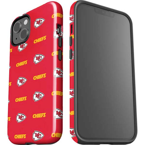 NFL Kansas City Chiefs Blitz Series iPhone 14 Plus Impact Case