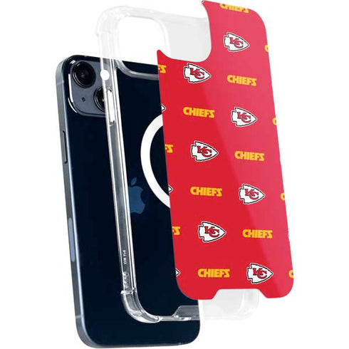 NFL Kansas City Chiefs Blitz Series iPhone 15 Plus MagSafe Case