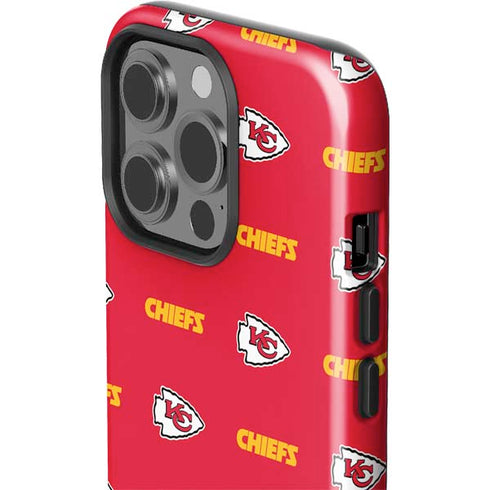 NFL Kansas City Chiefs Blitz Series iPhone 15 Pro Impact Case