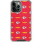 NFL Kansas City Chiefs Blitz Series iPhone 14 Pro Max Clear Case