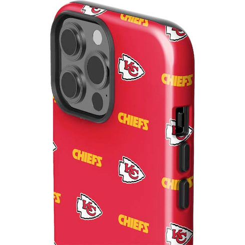 NFL Kansas City Chiefs Blitz Series iPhone 15 Pro Max Impact Case