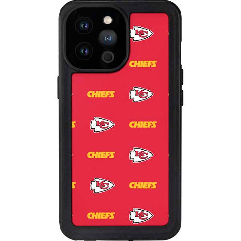 NFL Kansas City Chiefs Blitz Series iPhone 14 Pro Max Waterproof Case