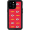 NFL Kansas City Chiefs Blitz Series iPhone 14 Pro Max Waterproof Case