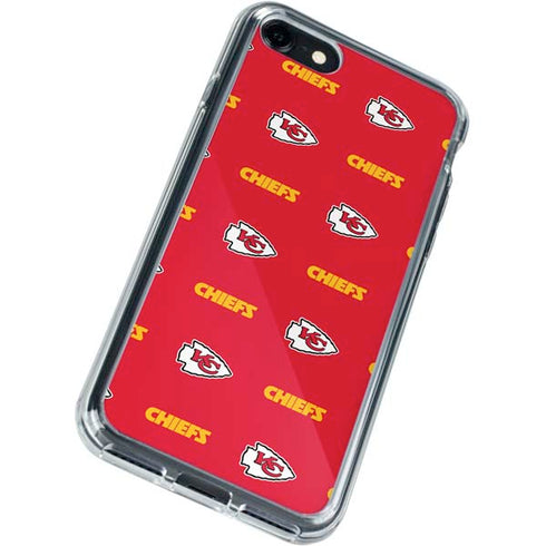 NFL Kansas City Chiefs Blitz Series iPhone SE (2nd & 3rd Gen) Clear Case