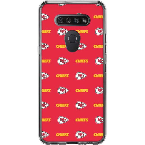 NFL Kansas City Chiefs Blitz Series LG K51/Q51 Clear Case
