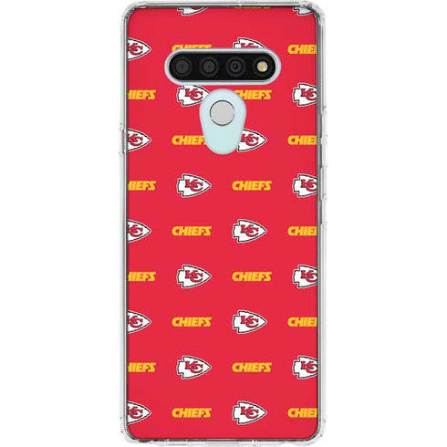NFL Kansas City Chiefs Blitz Series LG Stylo 6 Clear Case