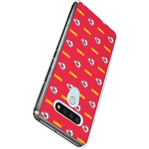 NFL Kansas City Chiefs Blitz Series LG Stylo 6 Clear Case