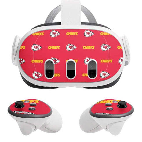 NFL Kansas City Chiefs Blitz Series Meta Quest 3 Skin