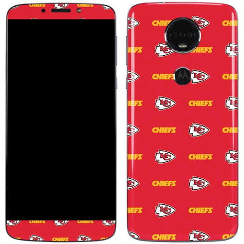 NFL Kansas City Chiefs Blitz Series Moto E5 Plus Skin