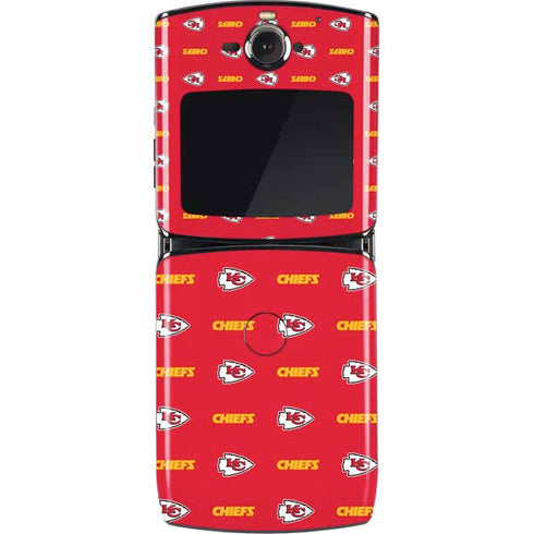NFL Kansas City Chiefs Blitz Series Motorola RAZR Skin