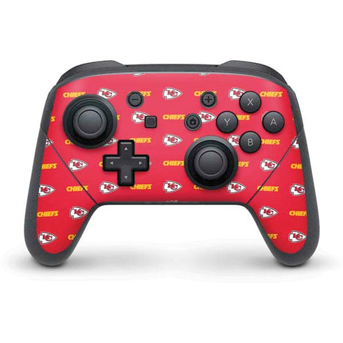 NFL Kansas City Chiefs Blitz Series Nintendo Switch Pro Controller Skin