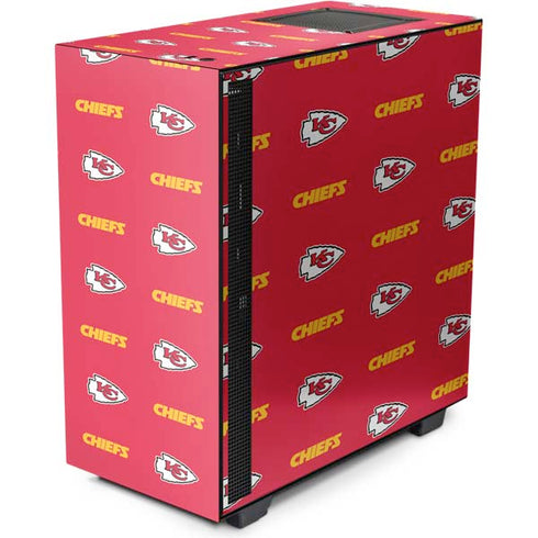 NFL Kansas City Chiefs Blitz Series NZXT H510 Compact ATX Mid-Tower Case Skin