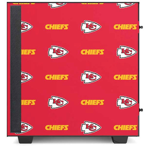 NFL Kansas City Chiefs Blitz Series NZXT H510 Compact ATX Mid-Tower Case Skin