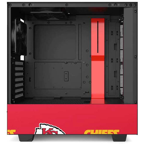 NFL Kansas City Chiefs Blitz Series NZXT H510 Compact ATX Mid-Tower Case Skin