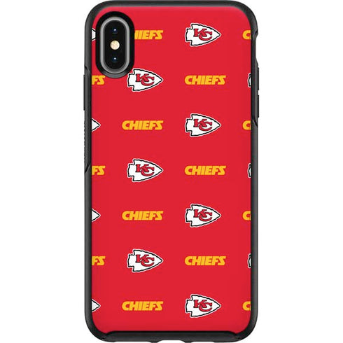 NFL Kansas City Chiefs Blitz Series Otterbox Symmetry iPhone Skin