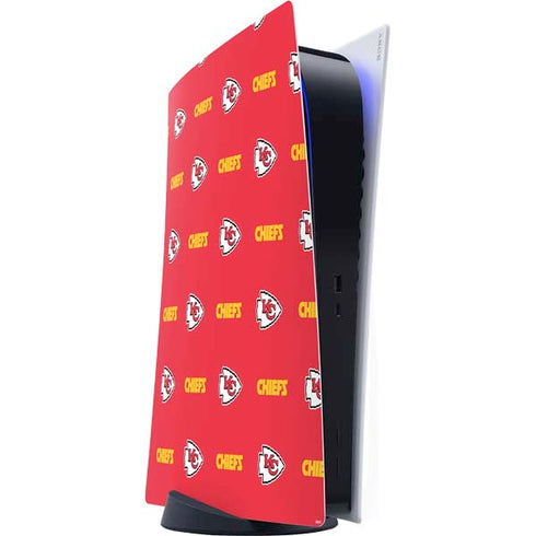NFL Kansas City Chiefs Blitz Series PS5 Digital Edition Console Skin