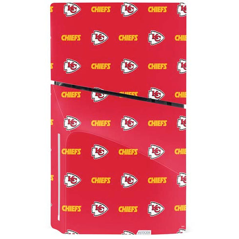 NFL Kansas City Chiefs Blitz Series PS5 Slim Disk Console Skin