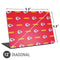 NFL Kansas City Chiefs Blitz Series Universal Laptop 12in (9.8 x 6.8in) Skin