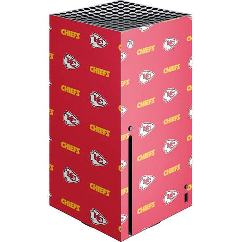 NFL Kansas City Chiefs Blitz Series Xbox Series X Console Skin