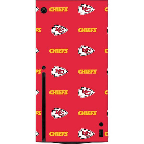 NFL Kansas City Chiefs Blitz Series Xbox Series X Console Skin