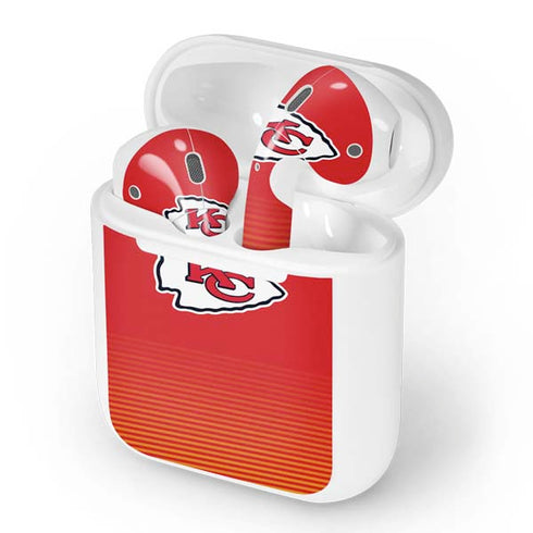 NFL Kansas City Chiefs Breakaway Apple AirPods Skin