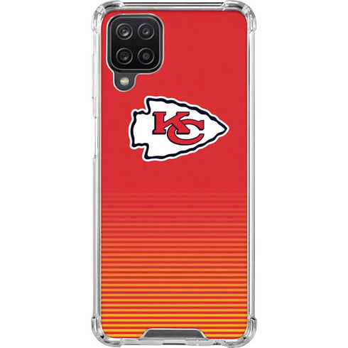 NFL Kansas City Chiefs Breakaway Galaxy A12 Clear Case