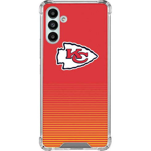 NFL Kansas City Chiefs Breakaway Galaxy A13 5G Clear Case