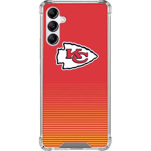 NFL Kansas City Chiefs Breakaway Galaxy A14 5G Clear Case