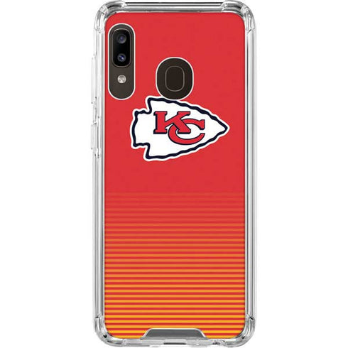 NFL Kansas City Chiefs Breakaway Galaxy A30 Clear Case