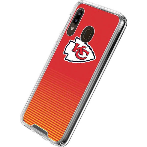 NFL Kansas City Chiefs Breakaway Galaxy A30 Clear Case