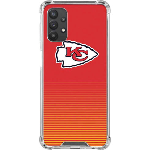 NFL Kansas City Chiefs Breakaway Galaxy A32 5G Clear Case