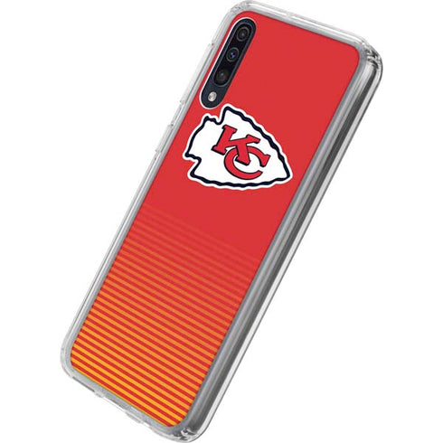 NFL Kansas City Chiefs Breakaway Galaxy A50 Clear Case