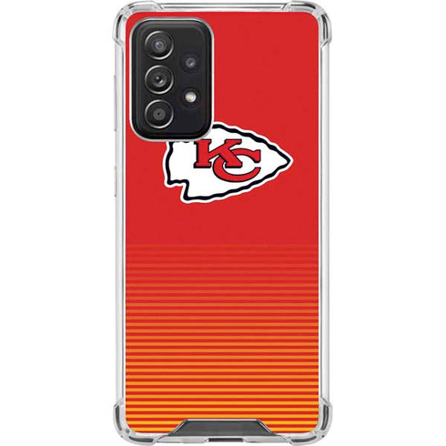 NFL Kansas City Chiefs Breakaway Galaxy A52 5G Clear Case