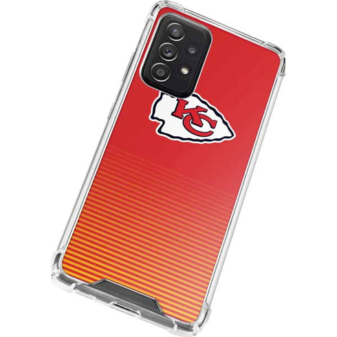 NFL Kansas City Chiefs Breakaway Galaxy A52 5G Clear Case