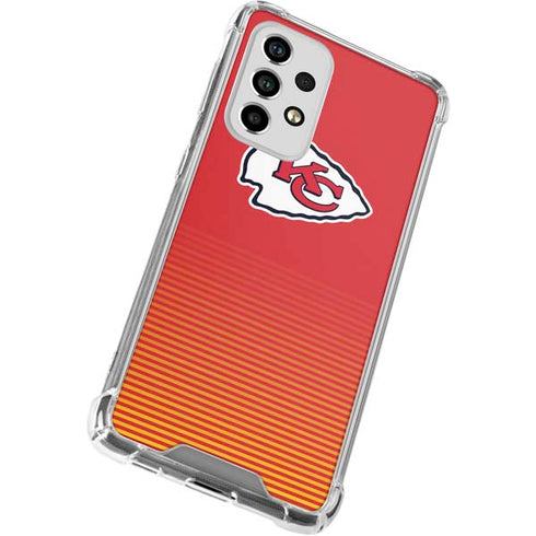 NFL Kansas City Chiefs Breakaway Galaxy A53 5G Clear Case