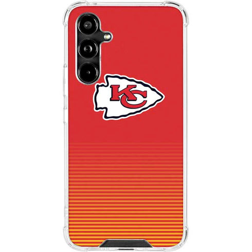 NFL Kansas City Chiefs Breakaway Galaxy A54 5G Clear Case