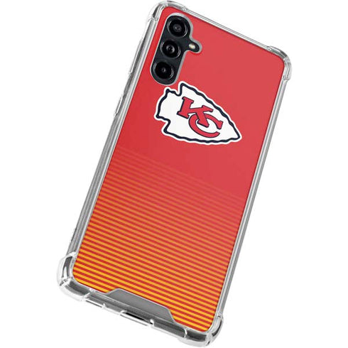 NFL Kansas City Chiefs Breakaway Galaxy A54 5G Clear Case
