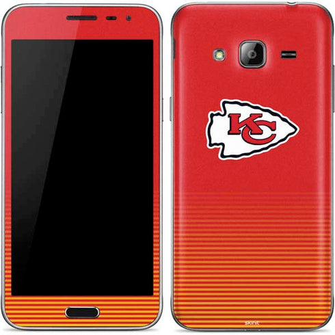 NFL Kansas City Chiefs Breakaway Galaxy J3 Skin