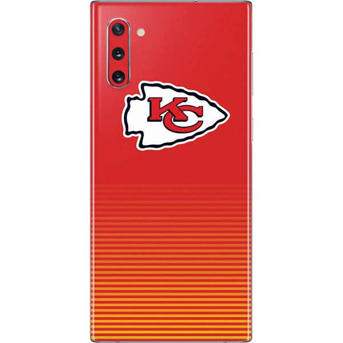 NFL Kansas City Chiefs Breakaway Galaxy Note 10 Skin