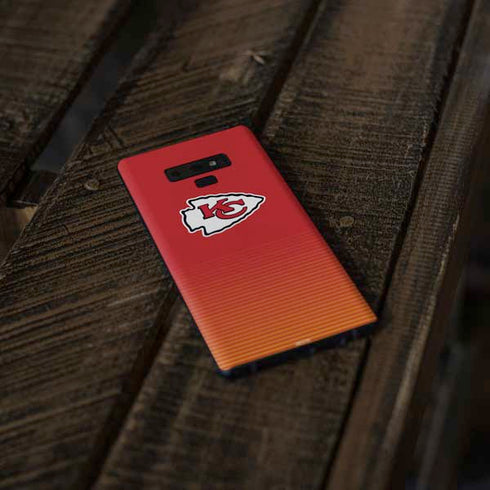 NFL Kansas City Chiefs Breakaway Galaxy Note 9 Skin