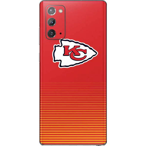 NFL Kansas City Chiefs Breakaway Galaxy Note20 5G Skin