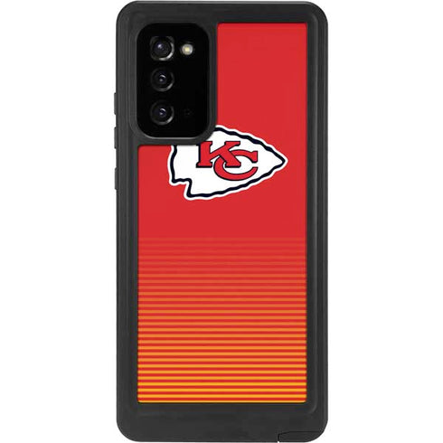 NFL Kansas City Chiefs Breakaway Galaxy Note20 5G Waterproof Case