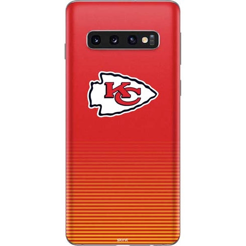 NFL Kansas City Chiefs Breakaway Galaxy S10 Skin