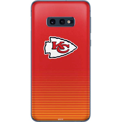 NFL Kansas City Chiefs Breakaway Galaxy S10e Skin