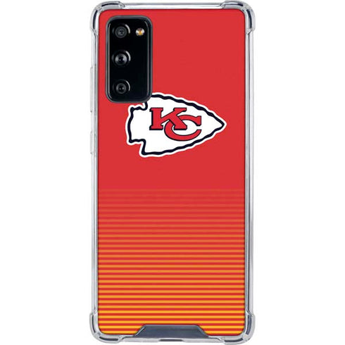 NFL Kansas City Chiefs Breakaway Galaxy S20 FE Clear Case