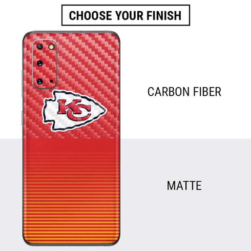 NFL Kansas City Chiefs Breakaway Galaxy S20 Skin